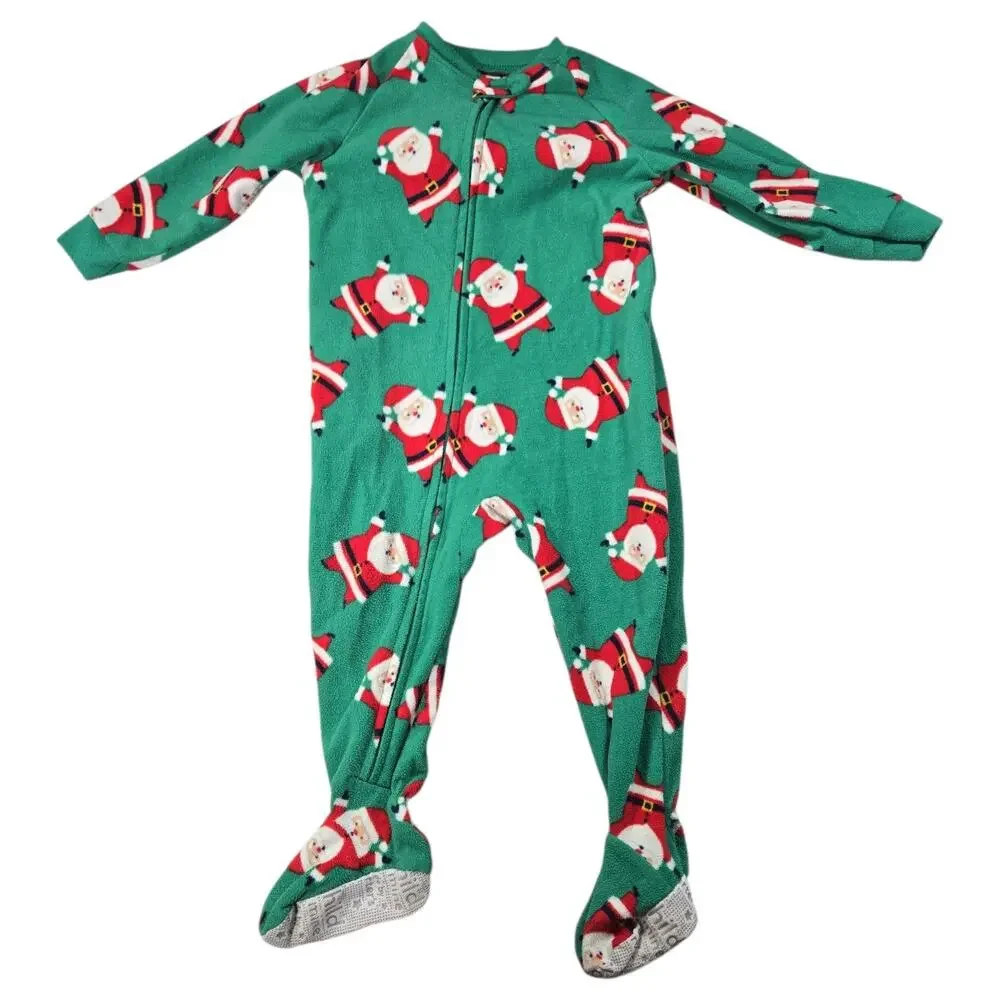 Disney Minnie Mouse Carters Christmas Pajamas Girls Toddler 18-24M Holiday Lot